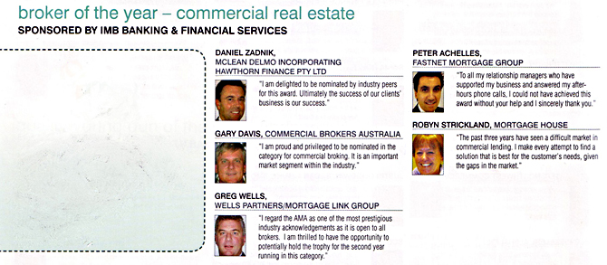 Broker Of The Year Nomination 2010