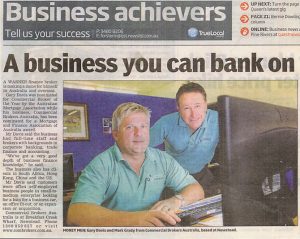 Commercial Brokers Australia a business you can bank on